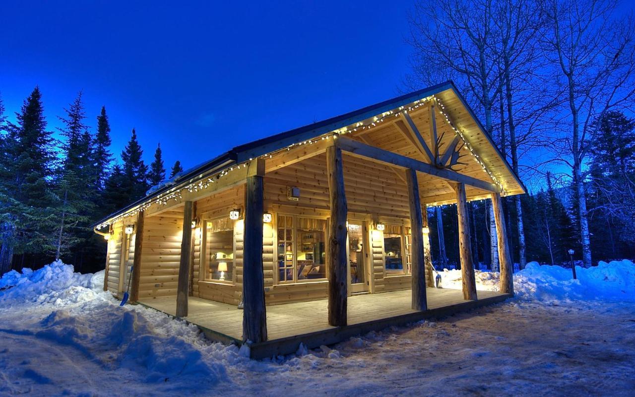 Woody - Chalets De Moh La Malbaie Eksteriør billede