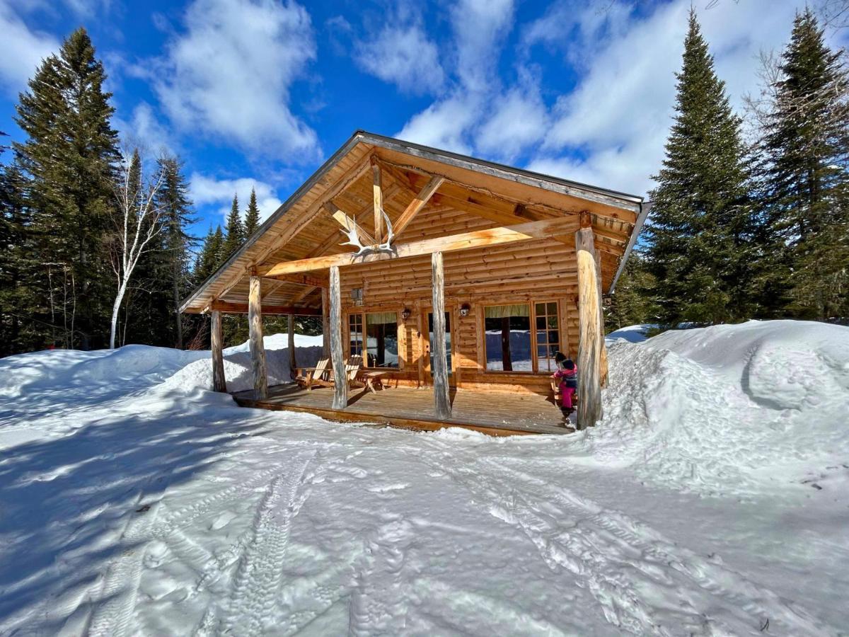 Woody - Chalets De Moh La Malbaie Eksteriør billede